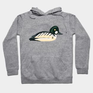 Common Goldeneye Duck Hoodie